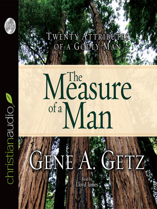 Title details for Measure of a Man by Gene Getz - Wait list